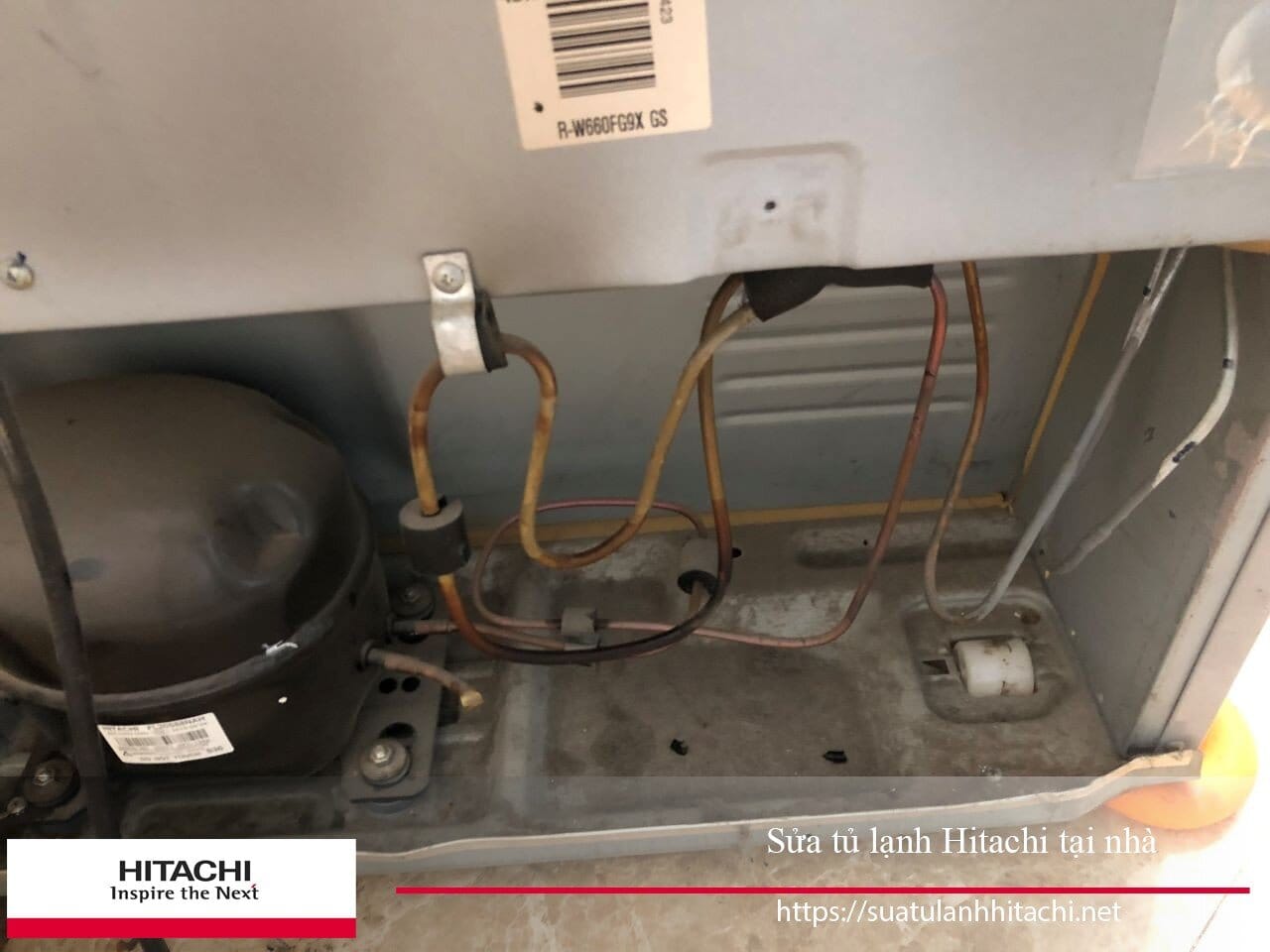Dịch vụ sửa tủ lạnh Hitachi tại nhà ở TP.Hà Nội nhận sửa chữa - thay linh kiện cho tủ lạnh Hitachi các loại